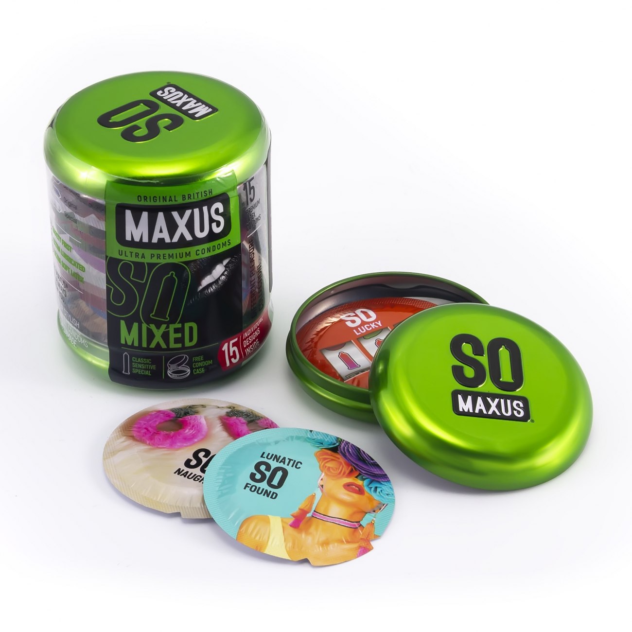 Презервативы ассорти MAXUS Mixed №15