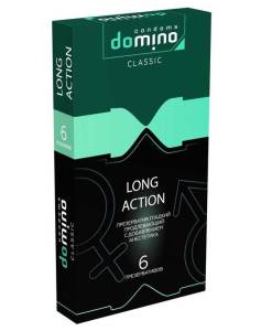 Продлевающие презервативы  DOMINO CLASSIC 