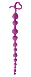 Фиолетовая цепочка 28 см 